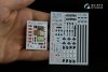 Quinta Studio QD35045 UAZ-3909 3D-Printed & coloured Interior on decal paper (Zvezda) 1/35